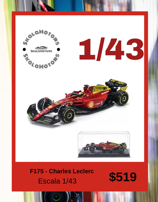 F1-75 | Charles Leclerc (ACRÍLICO)